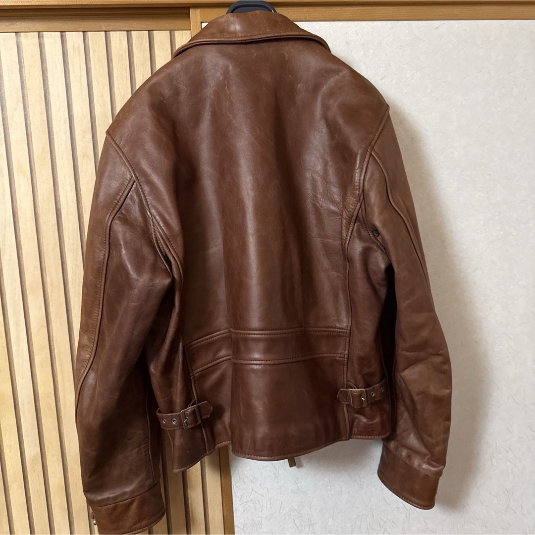 B-McCoy's ビーマッコイズ ステアハイド レザージャケット サイズ40の