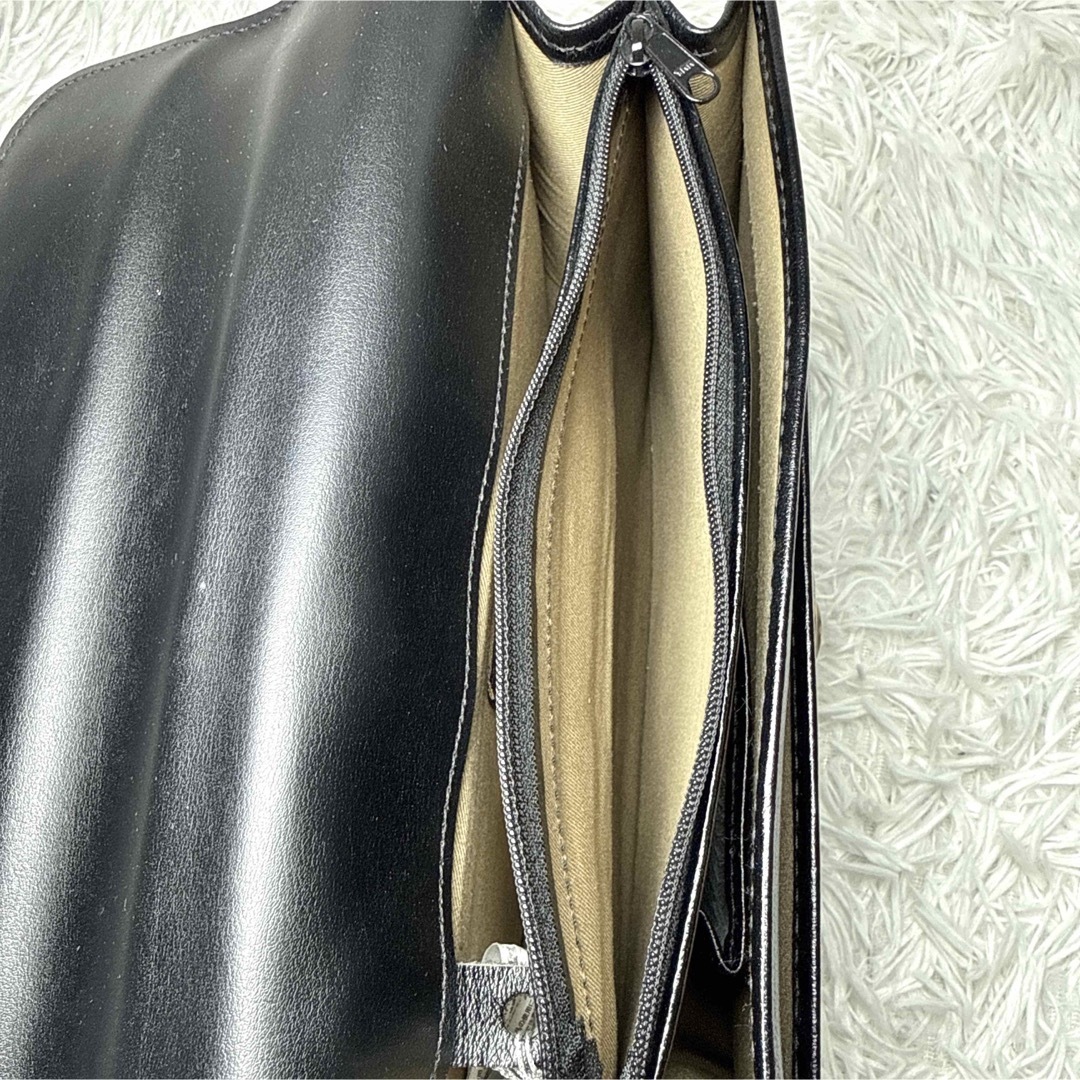 SOMES SADDLE 本革 セカンドバッグ エグゼクティブ ミニダレスバッグの