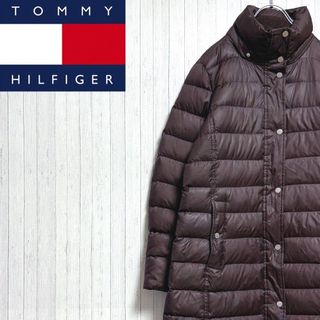 TOMMY HILFIGER（ダウンジャケット ・ ブラウン/茶色系）のフリマ