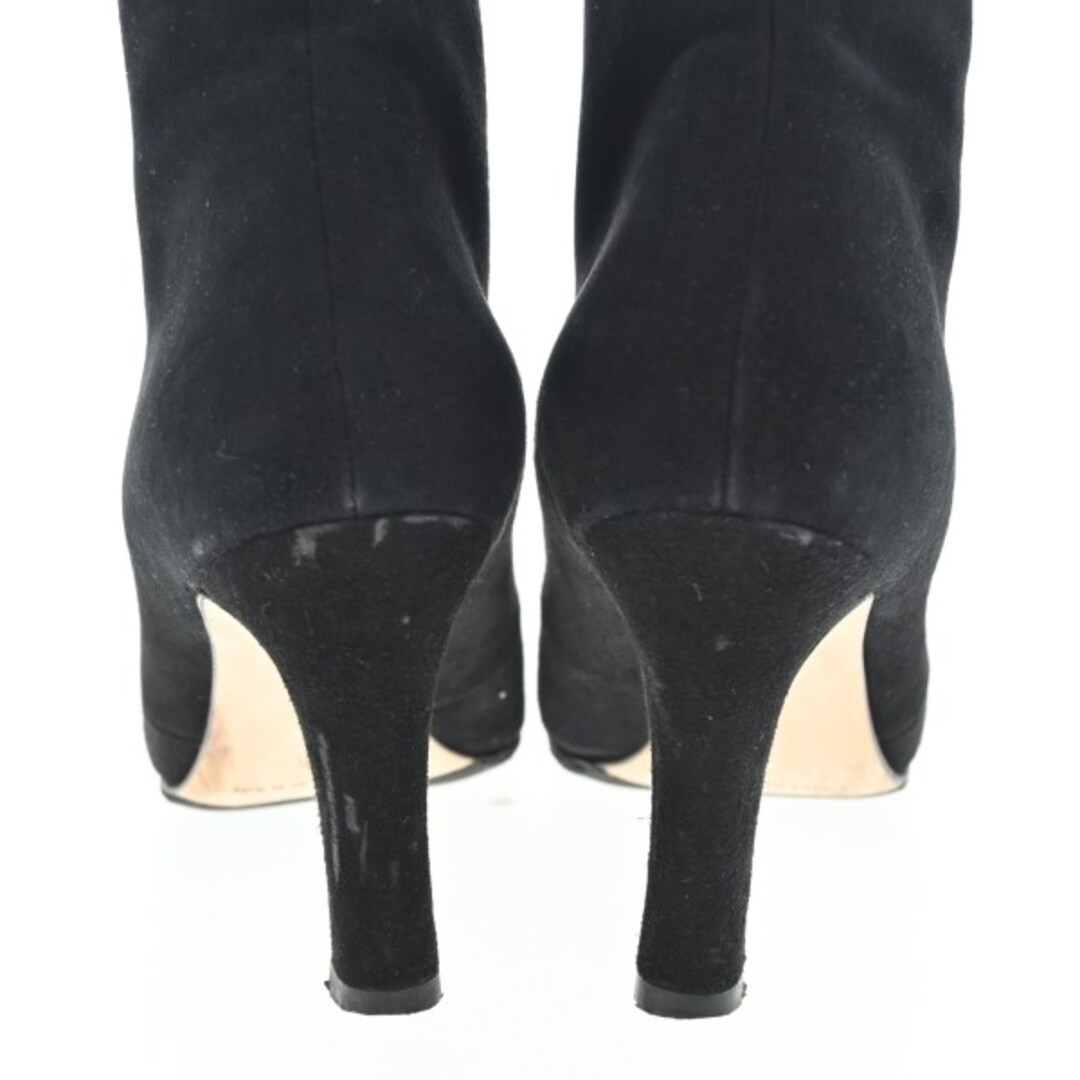 MANOLO BLAHNIK - MANOLO BLAHNIK マノロ ブラニク ブーティ 21.5cm 黒