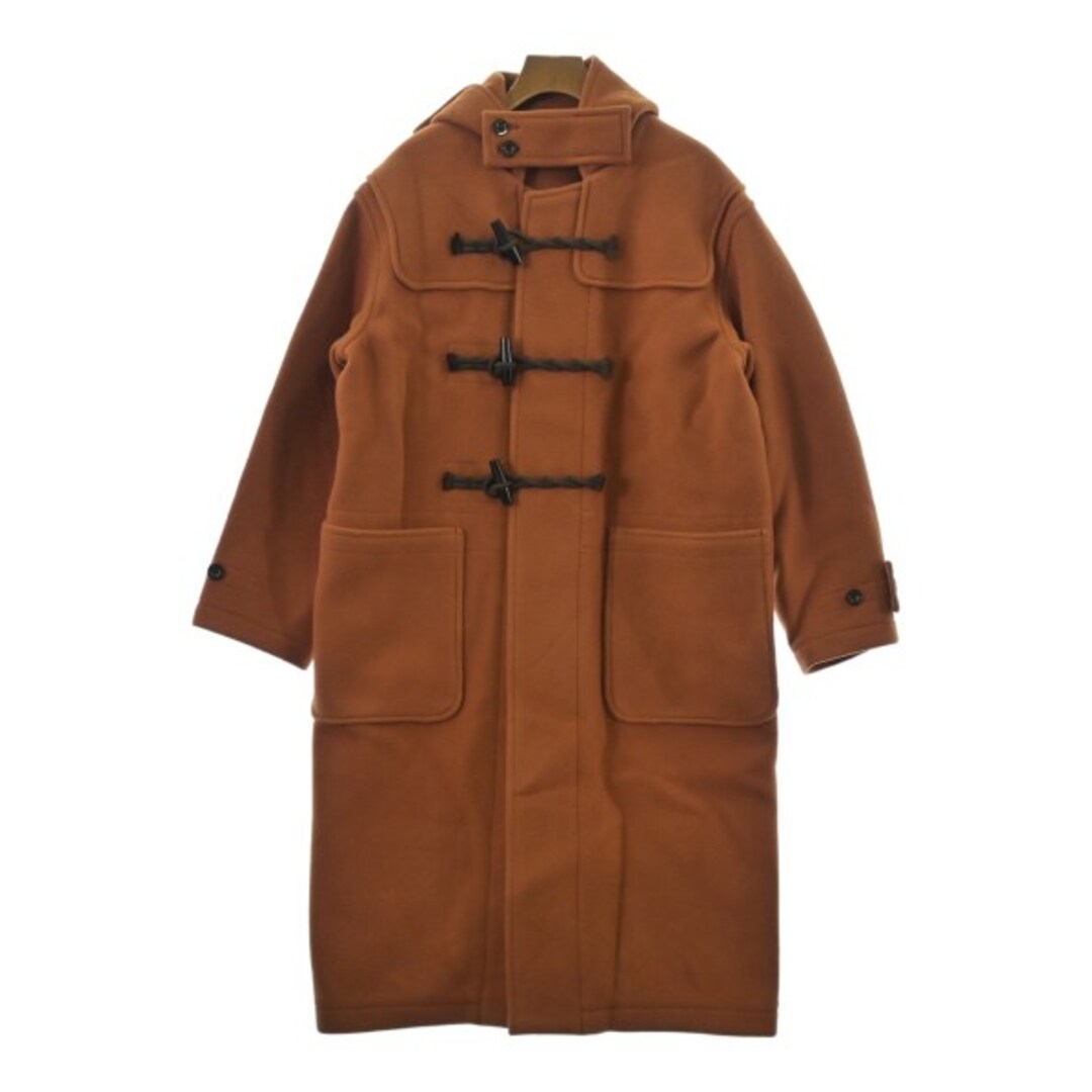 LENO リノ ダッフルコート S オレンジ 【古着】【中古】【送料無料】の