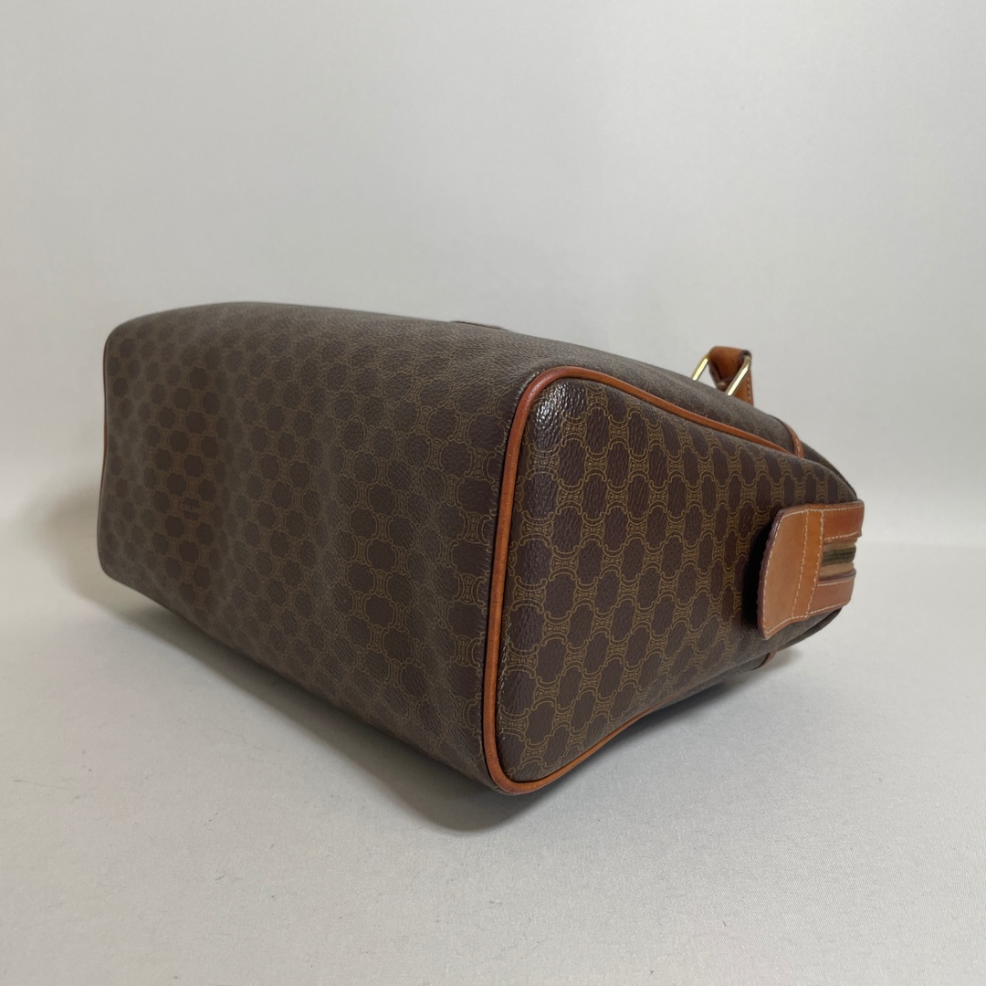 CELINE - 2602-77｜セリーヌ ハンドバッグ ブラウン マカダム柄