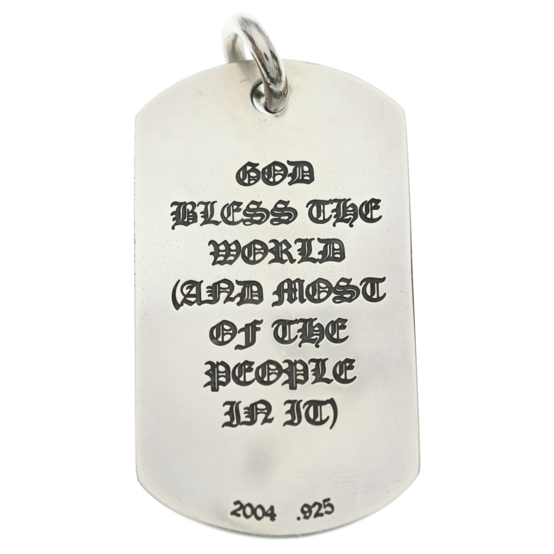 Chrome Hearts - CHROME HEARTS クロムハーツ D TAG LRG GOD BLESS
