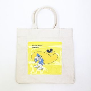 Disney - ディズニー ミッキー＆ドナルド トートバッグ イエロー