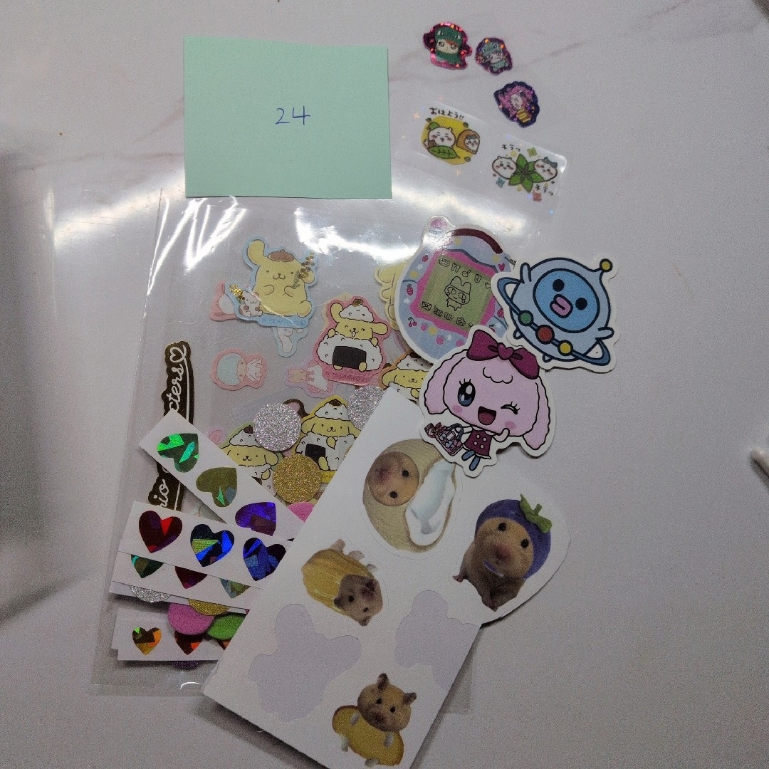 24番☆ シール帳完成品 【15P＋おまけ大量】 正規品ボンボンドロップ