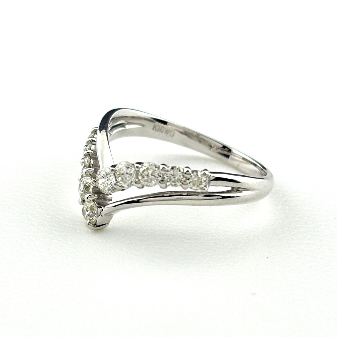 メレダイヤ デザインリング 11号 K18 【中古】の通販 by バイセル