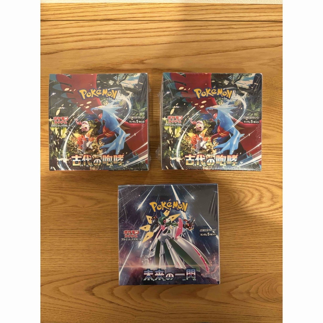 ポケモン - 古代の咆哮 未来の一閃 BOX シュリンク付きの通販 by ゆた