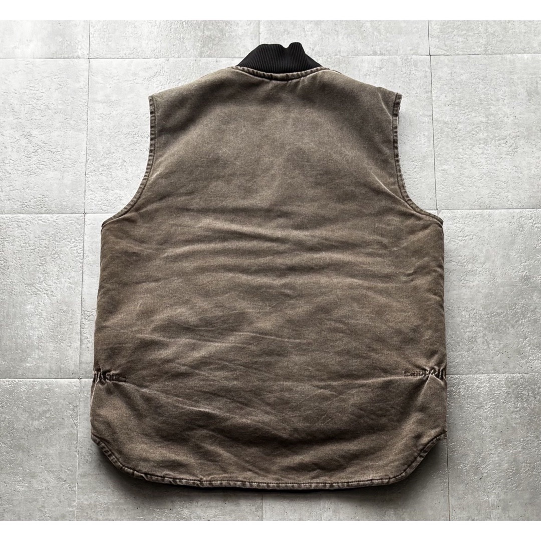 carhartt - USA製 カーハート ダックベスト V02CHT 星タグ 腰ゴム 良
