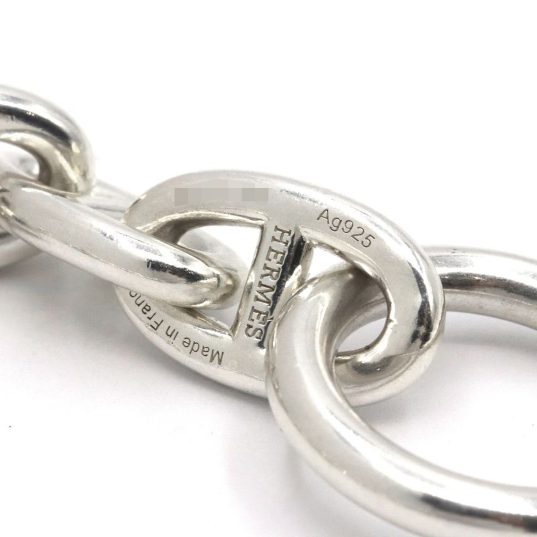 HERMES - エルメス シェーヌダンクルブレスレットMM SV925 16コマ