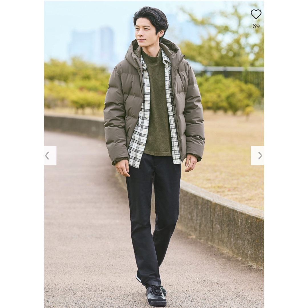 UNIQLO - 値札付き新品！完売品！ユニクロ Mサイズ シームレスダウン