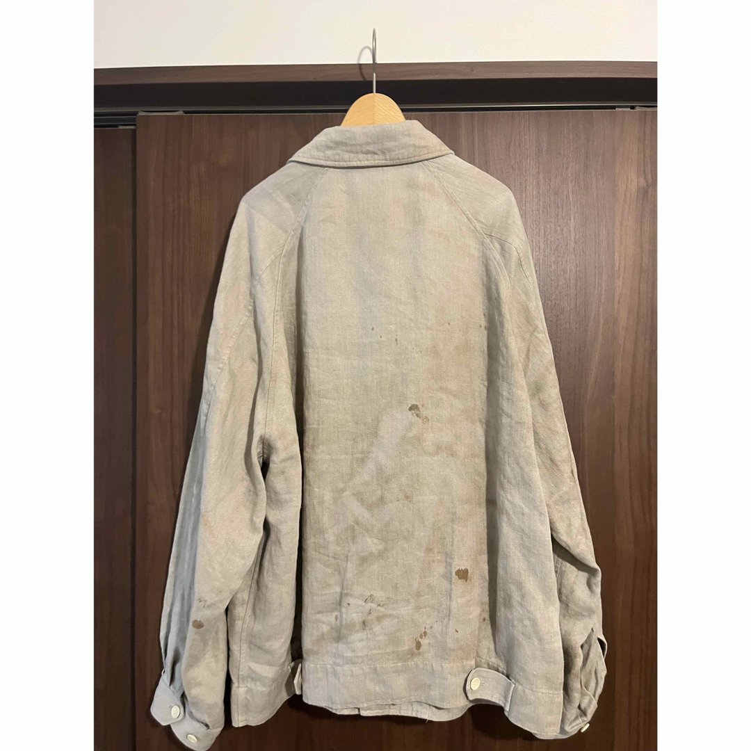 stein - HEAVY LINEN HERRINGBONE ZIP JACKETの通販 by コーラ's shop