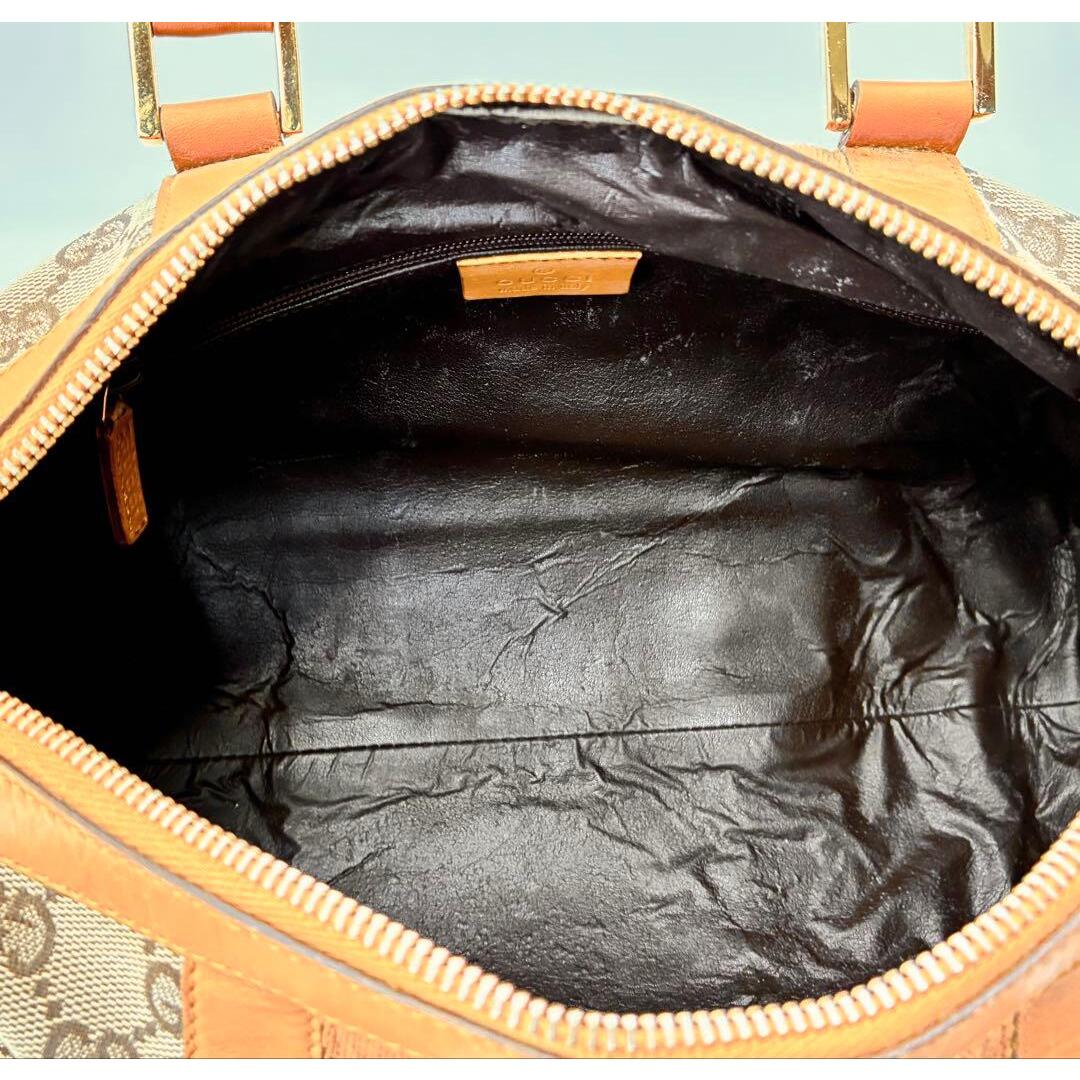 GUCCI - グッチ ミニボストンバッグ シェリーライン GG柄 ハンドバッグ