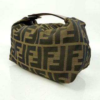 FENDI - 美品✨ フェンディ FENDI ポーチ ズッキーノ FF 総柄 ブラック