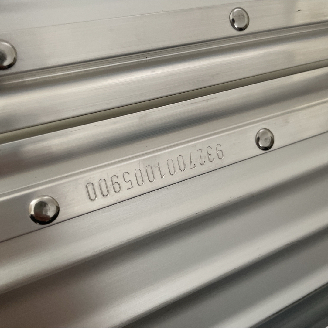 RIMOWA - 希少 中美品 青ロゴ RIMOWA トパーズ 82L チェックインL相当