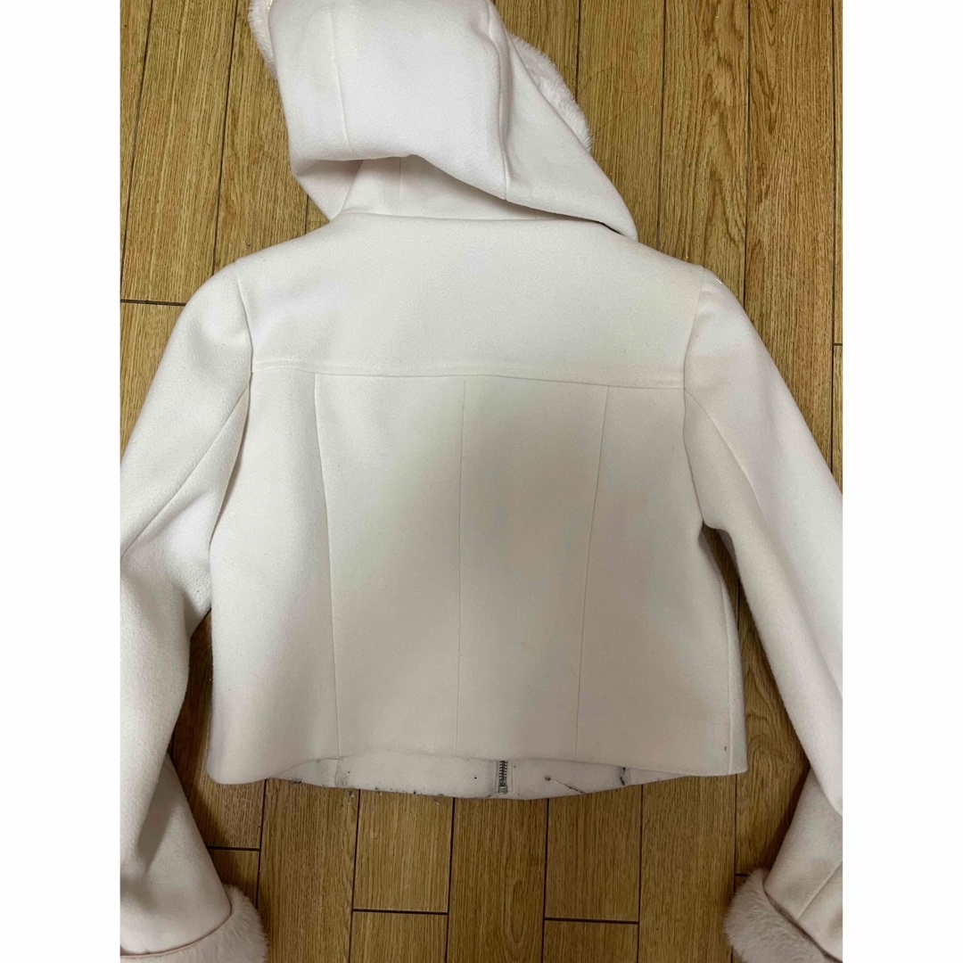 michellMacaron - ミシェルマカロン ファーショートダッフルコート