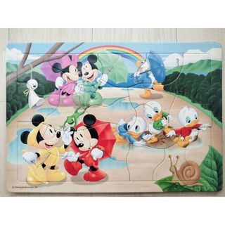 ミッキーマウス - アウラニ ディズニー ハワイ 木彫り テーブル ランプ