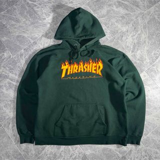 THRASHER - スラッシャー ヘインズタグパーカー USA製90年代の通販 by