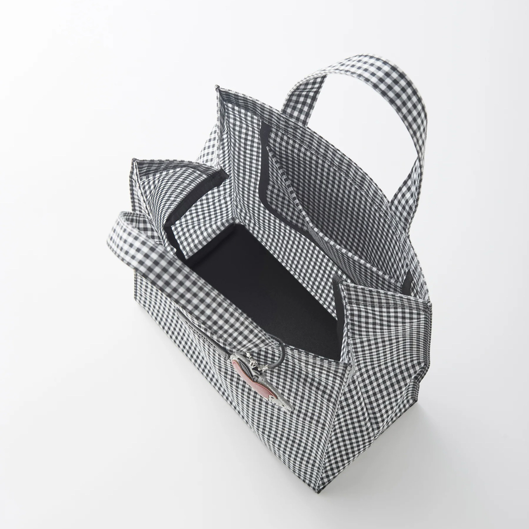 familiar - 新品未開封 ファミリア トートバッグ ギンガムチェックの