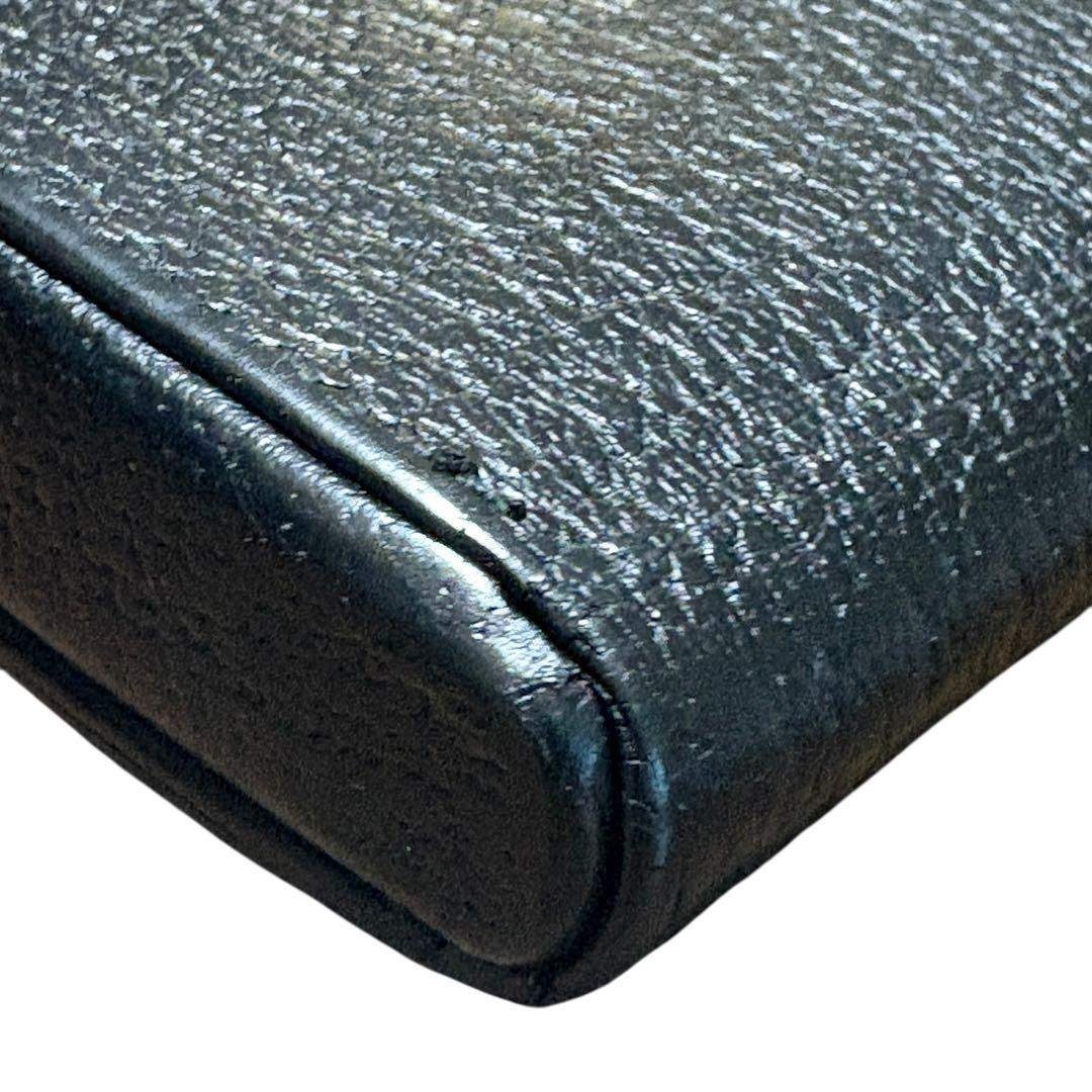 GUCCI - 希少 GUCCI コインケース 馬蹄型 マーモント レザー ブラック