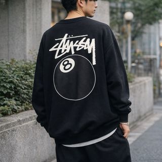 STUSSY - NIKE STUSSY セットアップ Sサイズ スウェット ブラックの