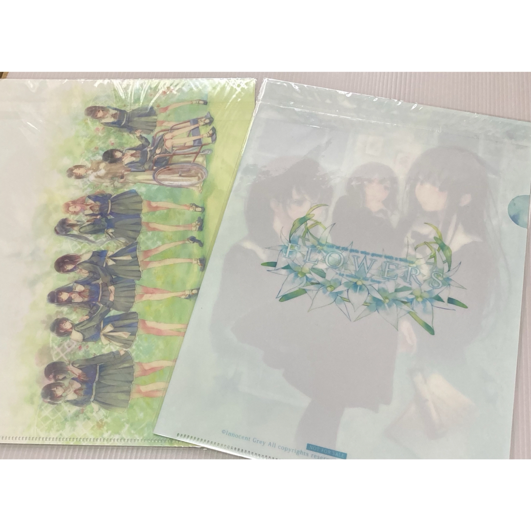 FLOWERS グッズ ジークレー 画集など セット Innocent Greyの通販 by