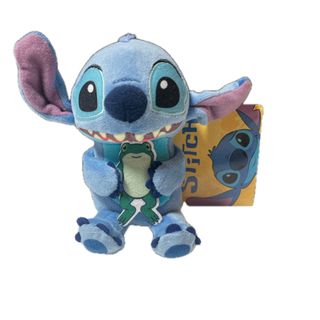 STITCH - スティッチ ディズニー ぬいぐるみ 白黒 エンジェル