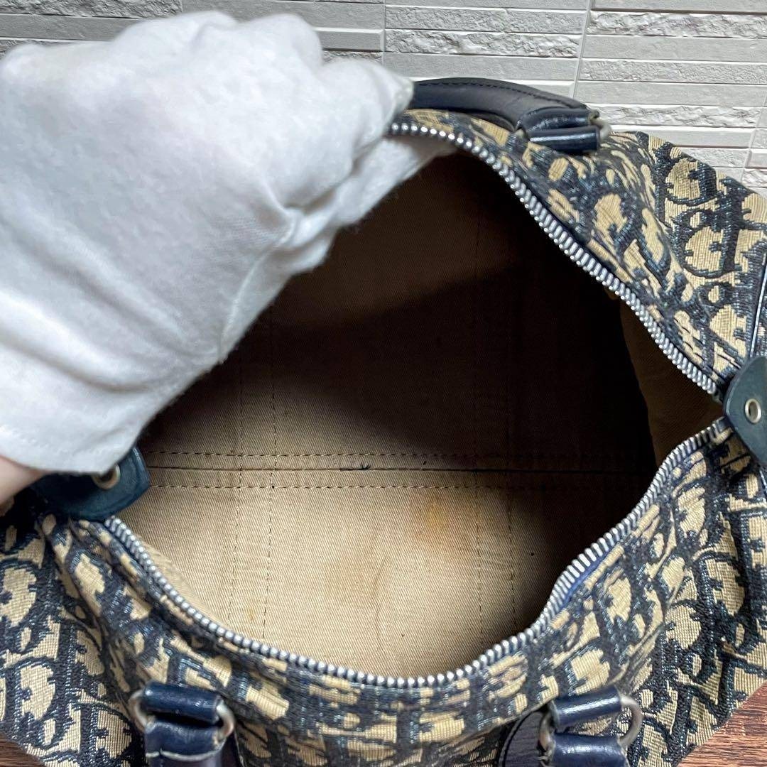 Christian Dior - ディオール トロッター キャンバス レザー ボストン