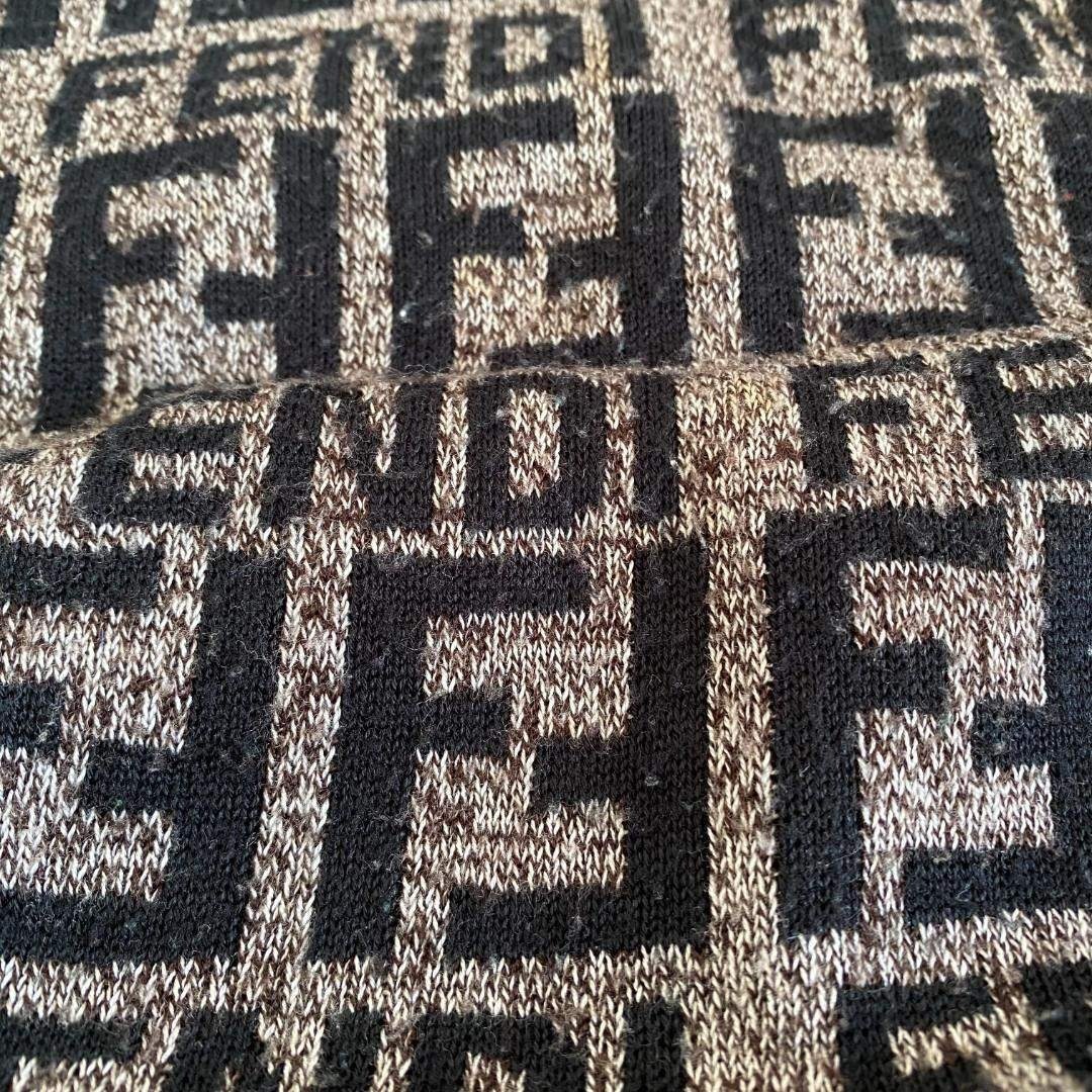 FENDI - FENDI フェンディ ズッカ 柄 長袖ニット コットンの通販 by