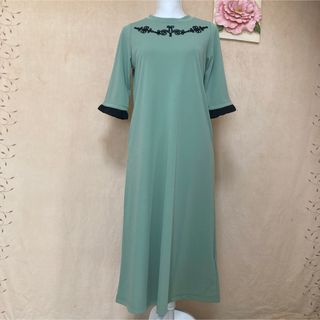 新品 ノアノア ジンジャー ドレス noanoa ハワイ フラダンス サッシュ