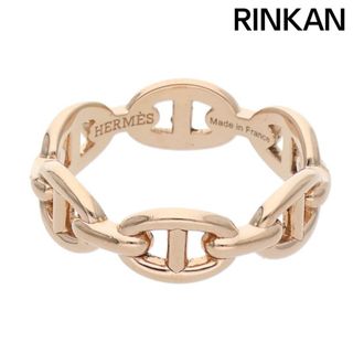 HERMES - エルメス ホースシュー バックル コンビ リング 925 750 10号