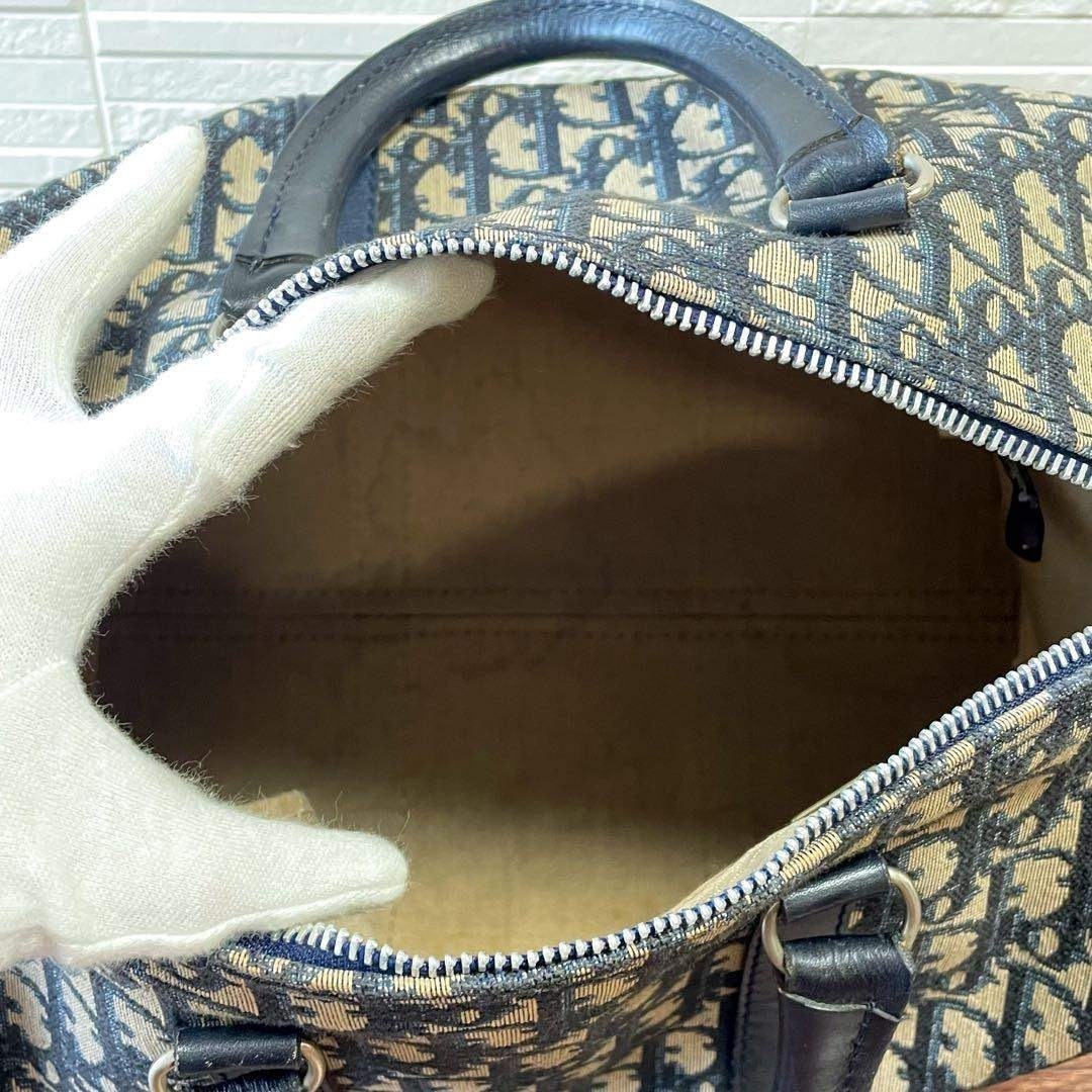 Christian Dior - ディオール トロッター キャンバス レザー ボストン