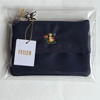 FEILER - ドアップテディ 耳付き巾着 フェイラー オールドテディ 巾着