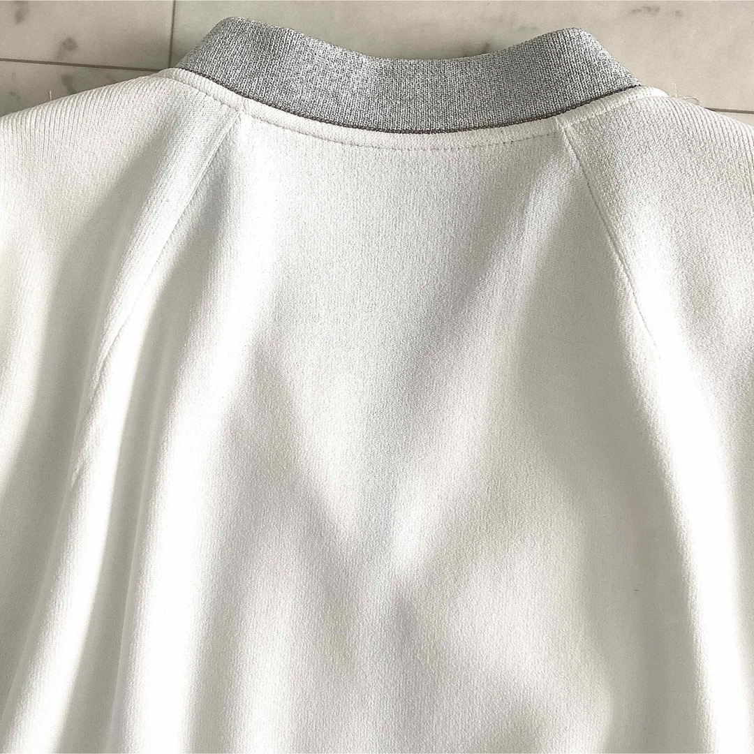 MORABITO - 美品 モラビトプルミエ ボールチェーン ラメ襟 レーヨン