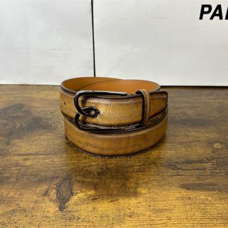 STUSSY - STUSSY ステューシー ハラコ クロコ型押し ベルト ブラウン系