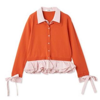 yori スプリングツイードライクブラウス グレーの通販 by しんかん's