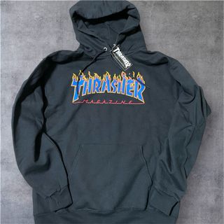 THRASHER - スラッシャー ヘインズタグパーカー USA製90年代の通販 by