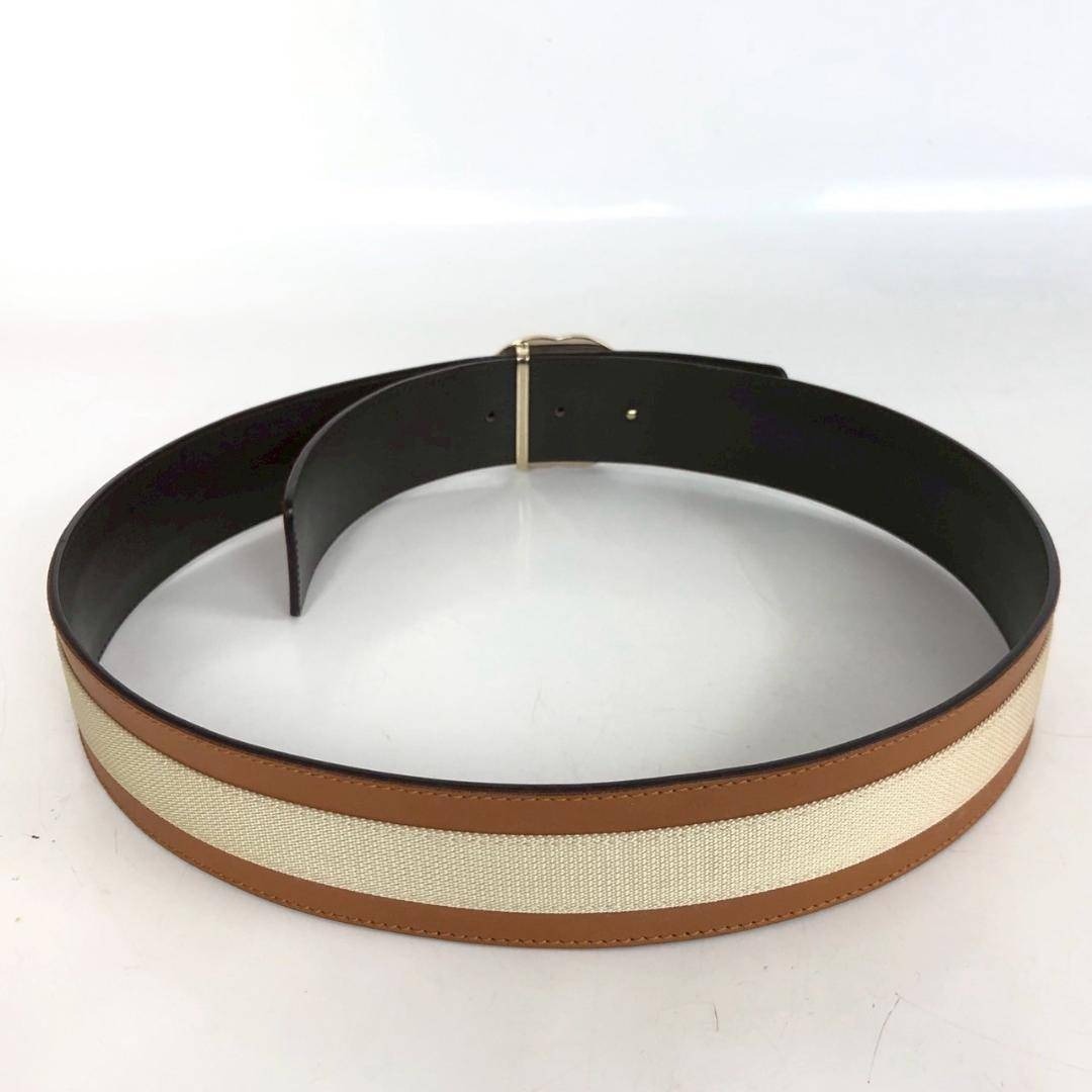 GUCCI - GUCCI グッチ ダブルG ベルト 212956 ブラウン ベージュ