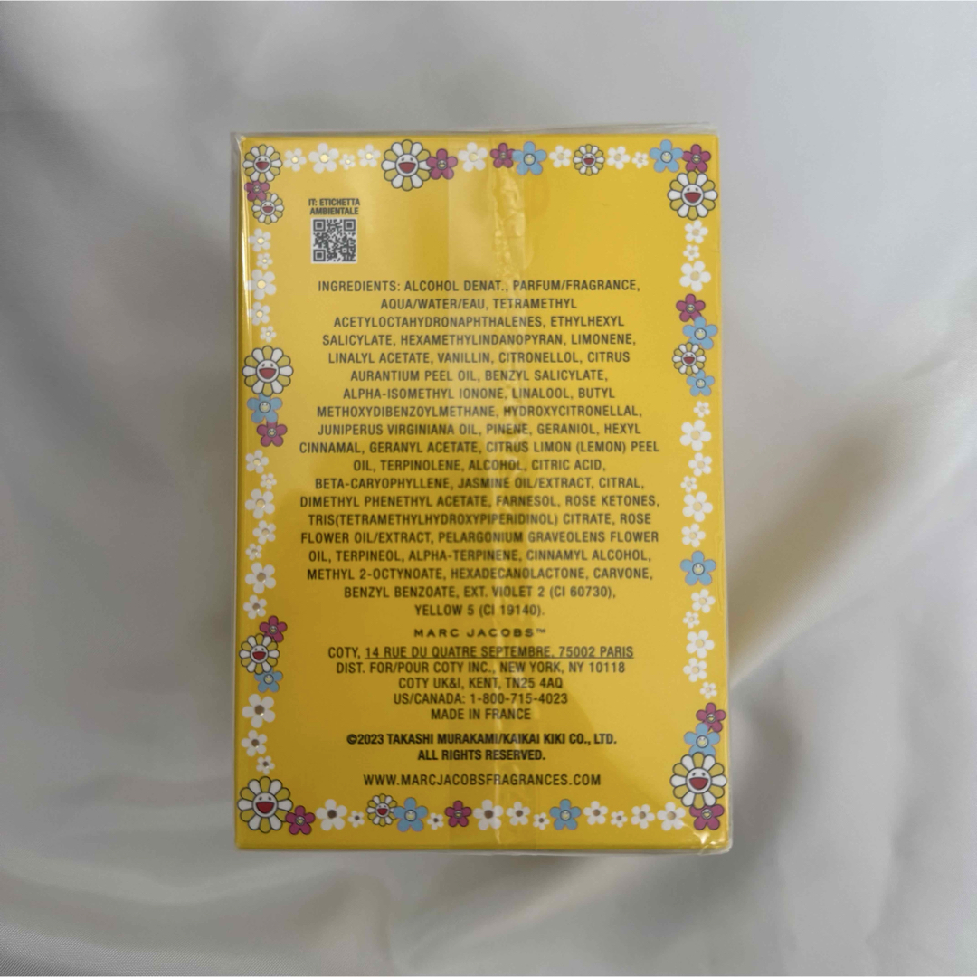MARC JACOBS - marc jacobs daisy murakami 香水 デイジー イエローの