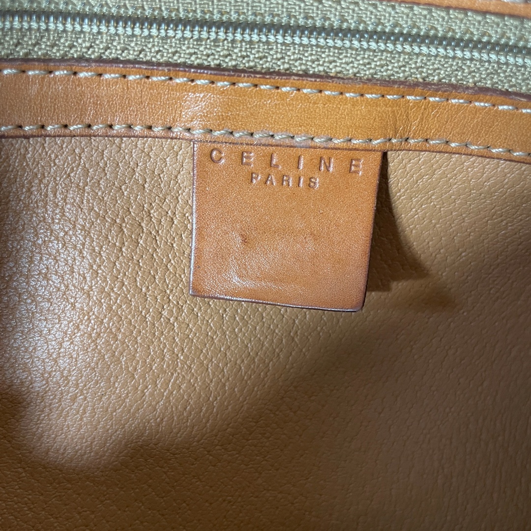 CELINE - 2602-226｜セリーヌ ハンドバッグ ブラウン マカダム柄