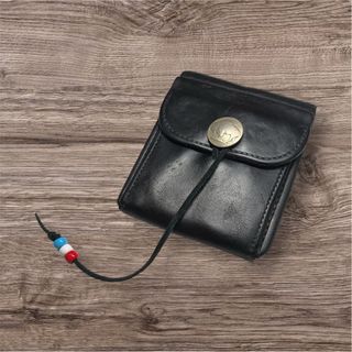 goro's - 早い者勝ち！ゴローズ 角型小銭入れ 黒 マチあり カスタムの