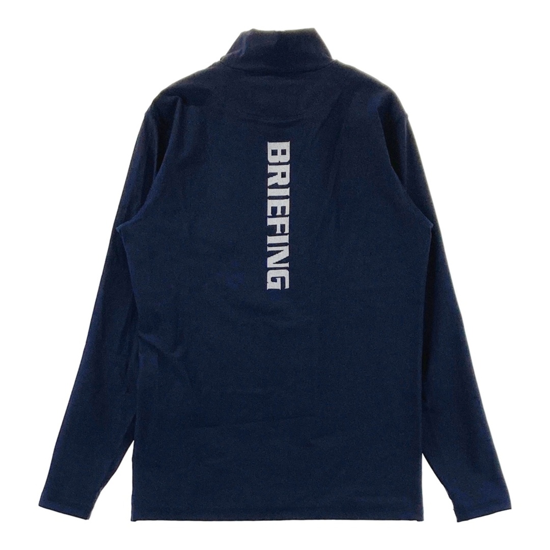 サイズ：S BRIEFING GOLF ブリーフィング モックネック 長袖Tシャツ
