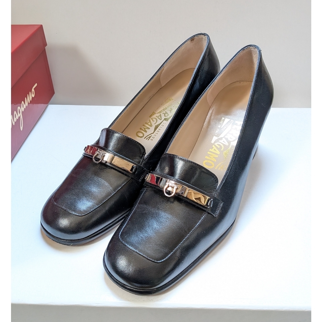 Salvatore Ferragamo - Salvatore Ferragamo ローファー パンプス 23.5