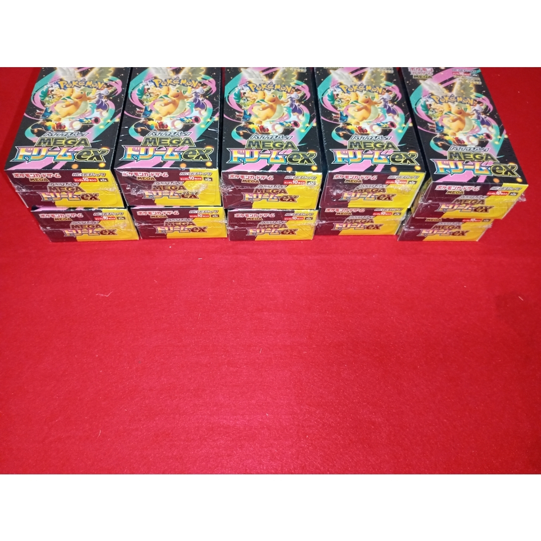 ポケモン - megaドリームex10boxセット 新品未開封シュリンク付きの