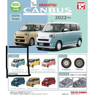 ダイハツ - ダイハツ ムーブ キャンバス ミニカー プルバックカーの