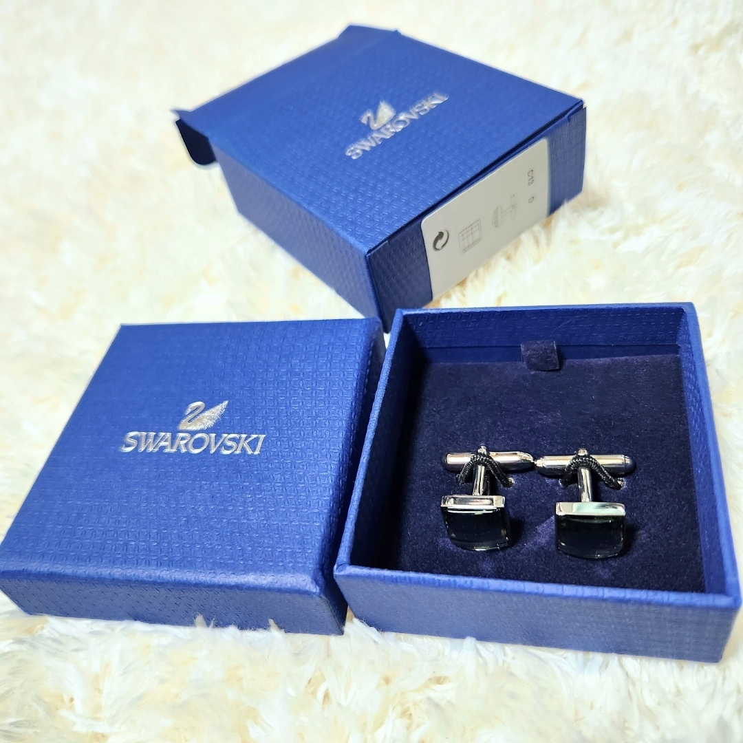 SWAROVSKI - スワロフスキー Swarovski社 カフスボタン カフリングス