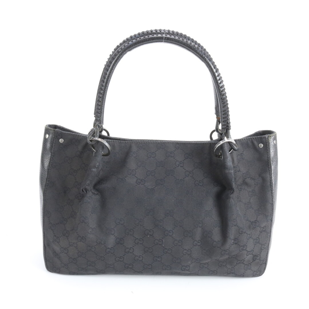 GUCCI - グッチ GGキャンバス 115015 レザー トート バッグ 肩掛け