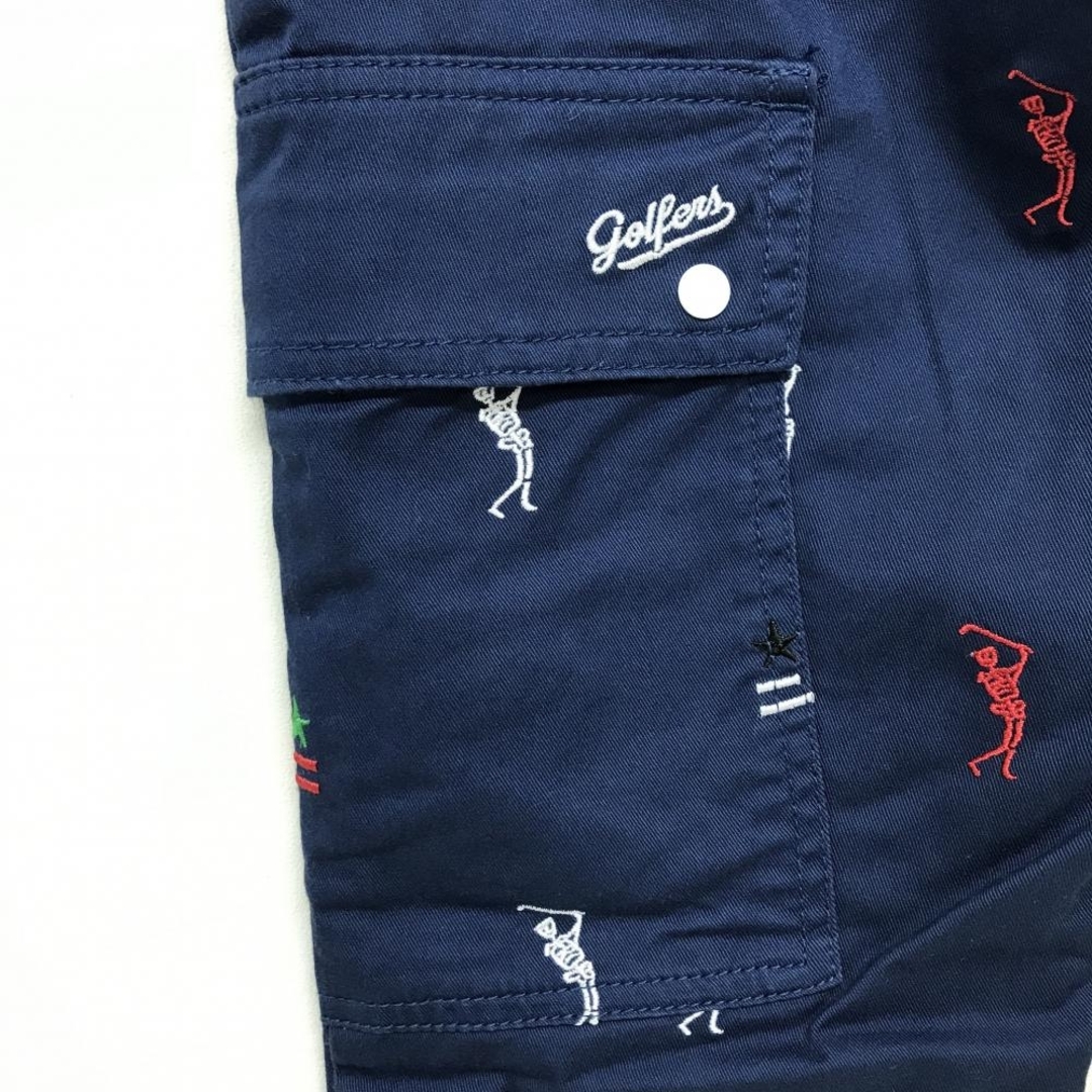 MARK&LONA - 【新品】マークアンドロナ カーゴパンツ ネイビー×白