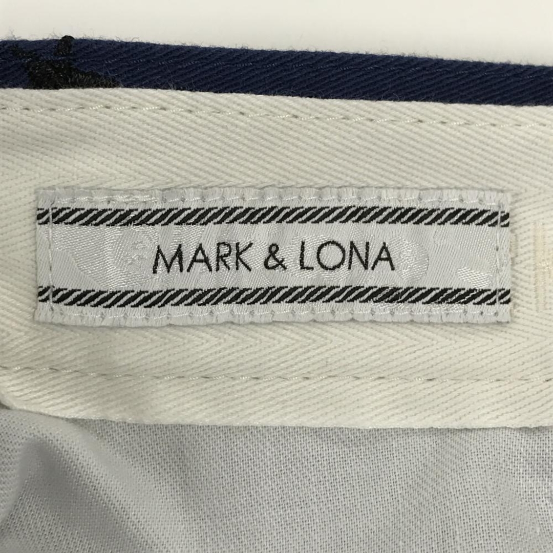 MARK&LONA - 【新品】マークアンドロナ カーゴパンツ ネイビー×白