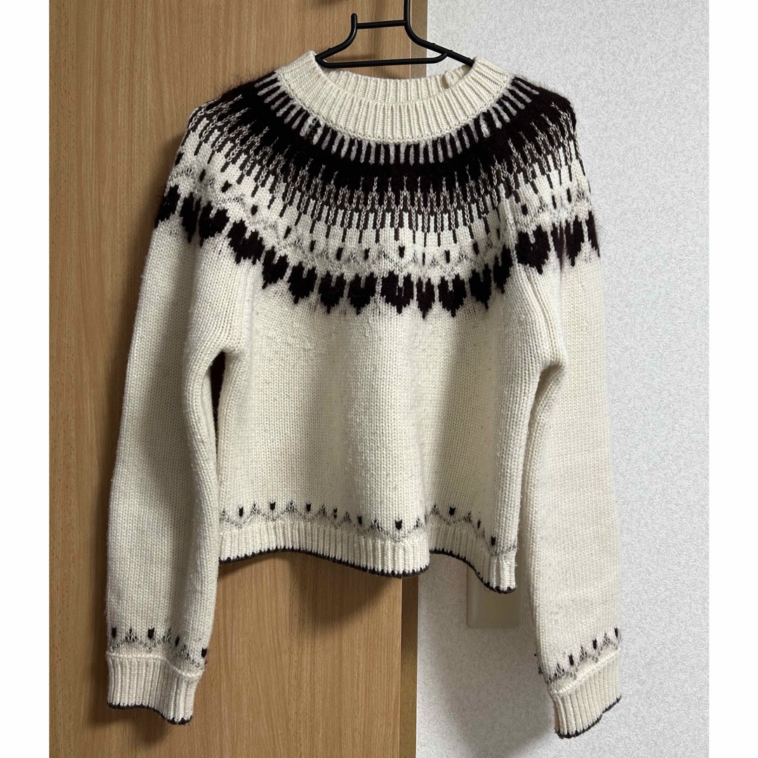Her lip to - Heart Fair Isle Knit Pulloverの通販 by himawari's