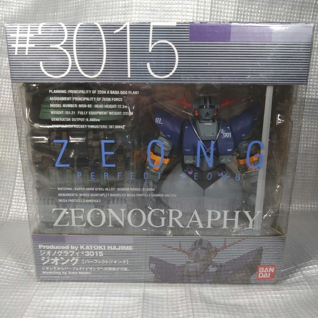 BANDAI - ZEONOGRAPHYジオノグラフィー＃3015 ジオング